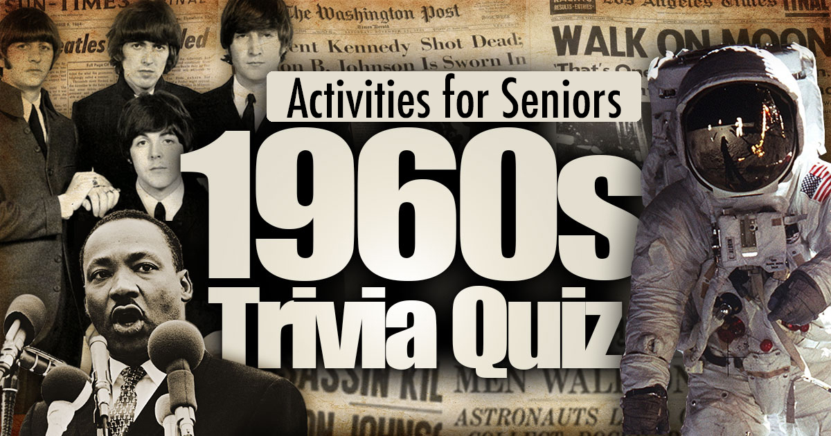 1960 S Quiz Memory Lane Therapy