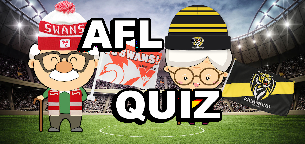 Afl Football Quiz Memory Lane Therapy