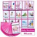 Communication Pocket Cards for Seniors Daily Routines