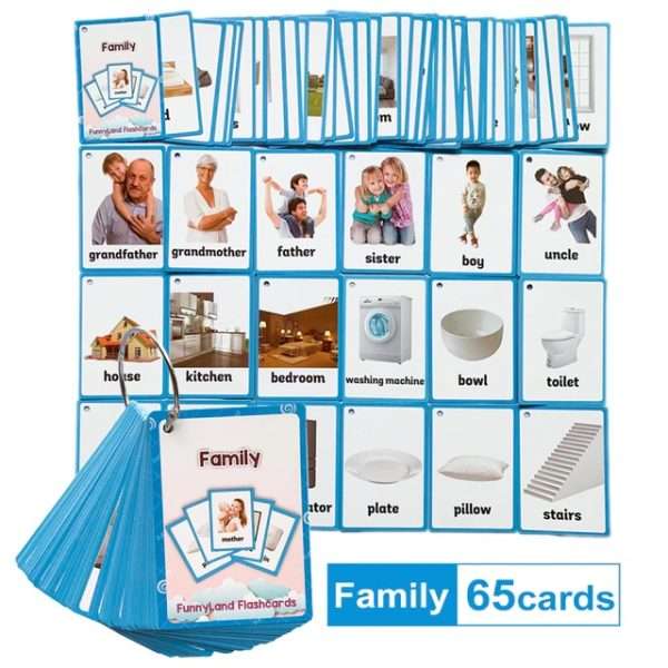Communication Pocket Cards for Seniors Family