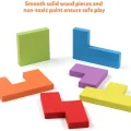 Colorful Wooden Tangram Jigsaw Cognitive Montessori Puzzle 3